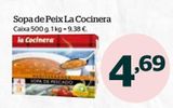 Oferta de Sopa de pescado La Cocinera por 4,69€ en La Sirena