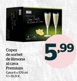 Oferta de Sorbete Premium por 5,99€ en La Sirena