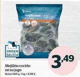 Oferta de Mejillones cocidos por 3,49€ en La Sirena