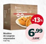 Oferta de Muslitos de cangrejo por 6,99€ en La Sirena