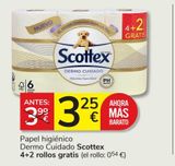 Oferta de Papel higiénico Scottex por 3,25€ en Consum