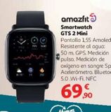 Oferta de Smartwatch AMAZFIT por 69,9€ en Alcampo