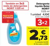 Oferta de Detergente líquido Bebé NORIT  por 4,1€ en Carrefour