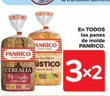 Oferta de En TODOS los panes de molde PANRICO en Carrefour
