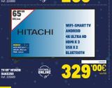 Oferta de Televisores Hitachi en Makro