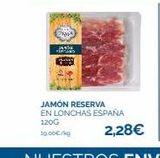 Oferta de Jamón reserva España en Supermercados La Despensa