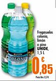 Oferta de Fregasuelos colonia, limón o pino UNIDE por 0,85€ en Unide Supermercados