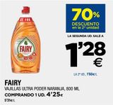Oferta de Detergente lavavajillas Fairy por 4,25€ en BM Supermercados