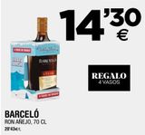 Oferta de Ron añejo Barceló por 14,3€ en BM Supermercados