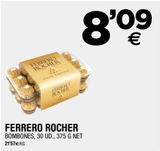 Oferta de Bombones Ferrero Rocher por 8,09€ en BM Supermercados