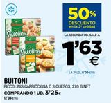 Oferta de Piccolinis Buitoni por 3,25€ en BM Supermercados