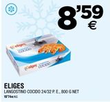 Oferta de Langostinos cocidos Ifa Eliges por 8,59€ en BM Supermercados