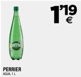 Oferta de Agua Perrier por 1,19€ en BM Supermercados
