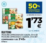Oferta de Piccolinis Buitoni por 3,45€ en BM Supermercados