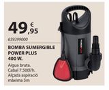 Oferta de Bomba sumergible por 49,95€ en Fes Més