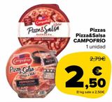 Oferta de Pizzas Pizza&Salsa Campofrío por 2,5€ en Carrefour Market