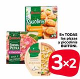Oferta de En todas las pizza y piccolinis Buitoni en Carrefour Market