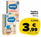 Oferta de Papillas Nestlé por 3,99€ en Carrefour Market