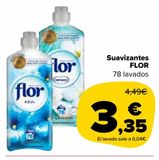 Oferta de Suavizante Flor por 3,35€ en Carrefour Market