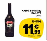 Oferta de Crema de whisky Baileys por 11,99€ en Carrefour Market