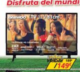 Oferta de Televisores Daewoo por 189€ en Dynos Informática