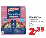 Oferta de Anguriñas Pescanova por 2,35€ en Alimerka