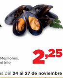 Oferta de Mejillones en conserva por 2,25€ en Alimerka