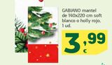 Oferta de Mantel navideño por 3,99€ en HiperDino