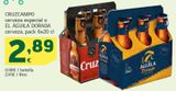 Oferta de CRUZCAMPO cerveza especial o EL ÁGUILA DORADA cerveza  por 2,89€ en HiperDino