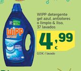 Oferta de Detergente gel WiPP Express por 4,99€ en HiperDino