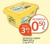 Oferta de Margarina vegetal Flora por 3,45€ en Consum