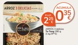 Oferta de Arroz tres delicias Ta Tung por 2,25€ en Consum