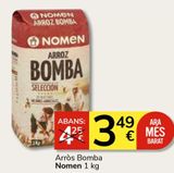Oferta de Arroz bomba Nomen por 3,49€ en Consum