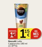 Oferta de Capuccino Nescafé por 1,15€ en Consum