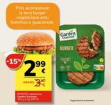 Oferta de Hamburguesas vegetales Garden Gourmet por 2,99€ en Consum