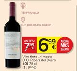 Oferta de Vino tinto por 6,99€ en Consum