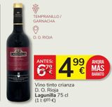 Oferta de Vino tinto Lagunilla por 4,99€ en Consum