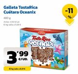 Oferta de Galletas Tosta Rica Cuétara por 3,99€ en Ahorramas