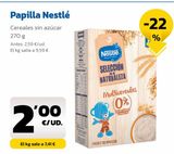 Oferta de Papilla de cereales Nestlé por 2€ en Ahorramas