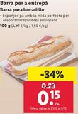 Oferta de Pan por 0,15€ en Lidl