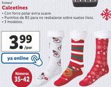 Oferta de Calcetines esmara por 3,99€ en Lidl