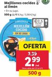 Oferta de Mejillones cocidos por 2,99€ en Lidl