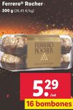 Oferta de Bombones Ferrero Rocher por 5,29€ en Lidl