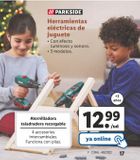 Oferta de Herramientas de juguete Parkside por 12,99€ en Lidl