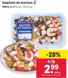 Oferta de Salpicón de marisco por 2,99€ en Lidl