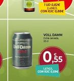 Oferta de Cerveza Voll-Damm en CashDiplo