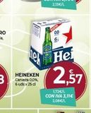 Oferta de Cerveza Heineken en CashDiplo