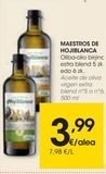 Oferta de MAESTROS DE HOJIBLANCA Aceite de oliva virgen extra blend nº6 500 ml por 3,99€ en Eroski