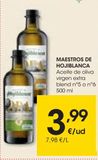Oferta de MAESTROS DE HOJIBLANCA Aceite de oliva virgen extra blend nº5 500 ml en Eroski