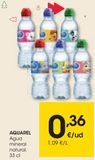 Oferta de AQUAREL Agua mineral natural 0,33 L por 0,36€ en Eroski